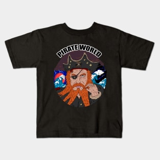 pirates ride Kids T-Shirt